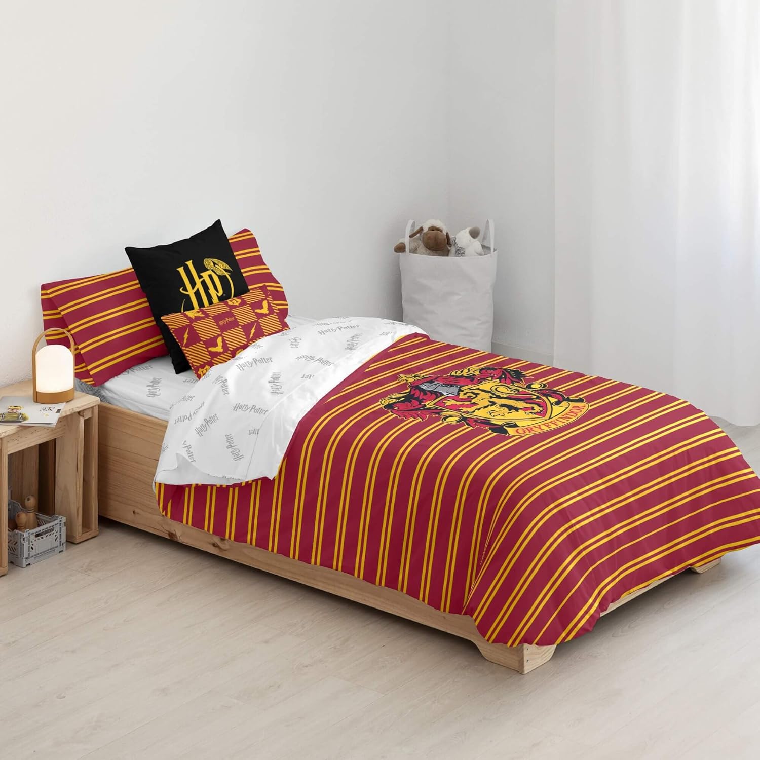 BELUM Copripiumino Harry Potter Gryffindor Shield, 100% Cotone - immagine 5