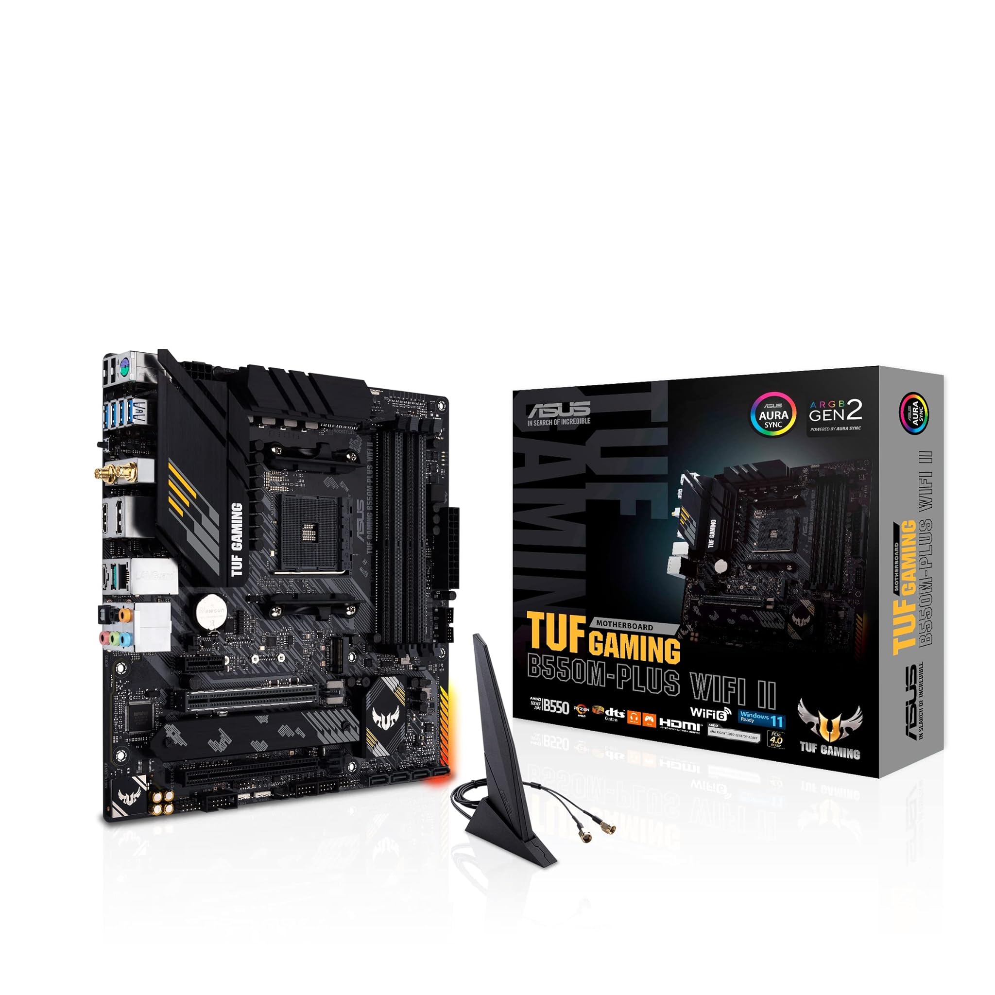 ASUS TUF GAMING B550M-PLUS WIFI II AM4