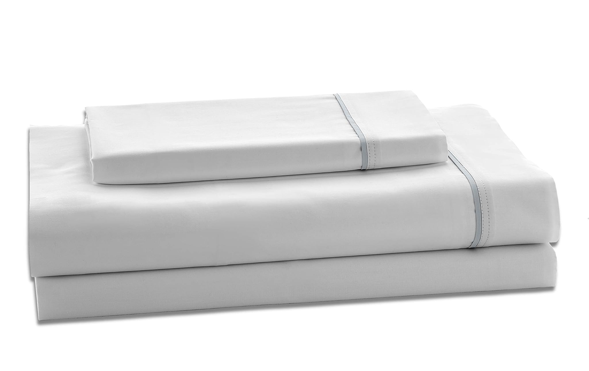 Juego de Sábanas Satén Blancoperla 3 Pezzi