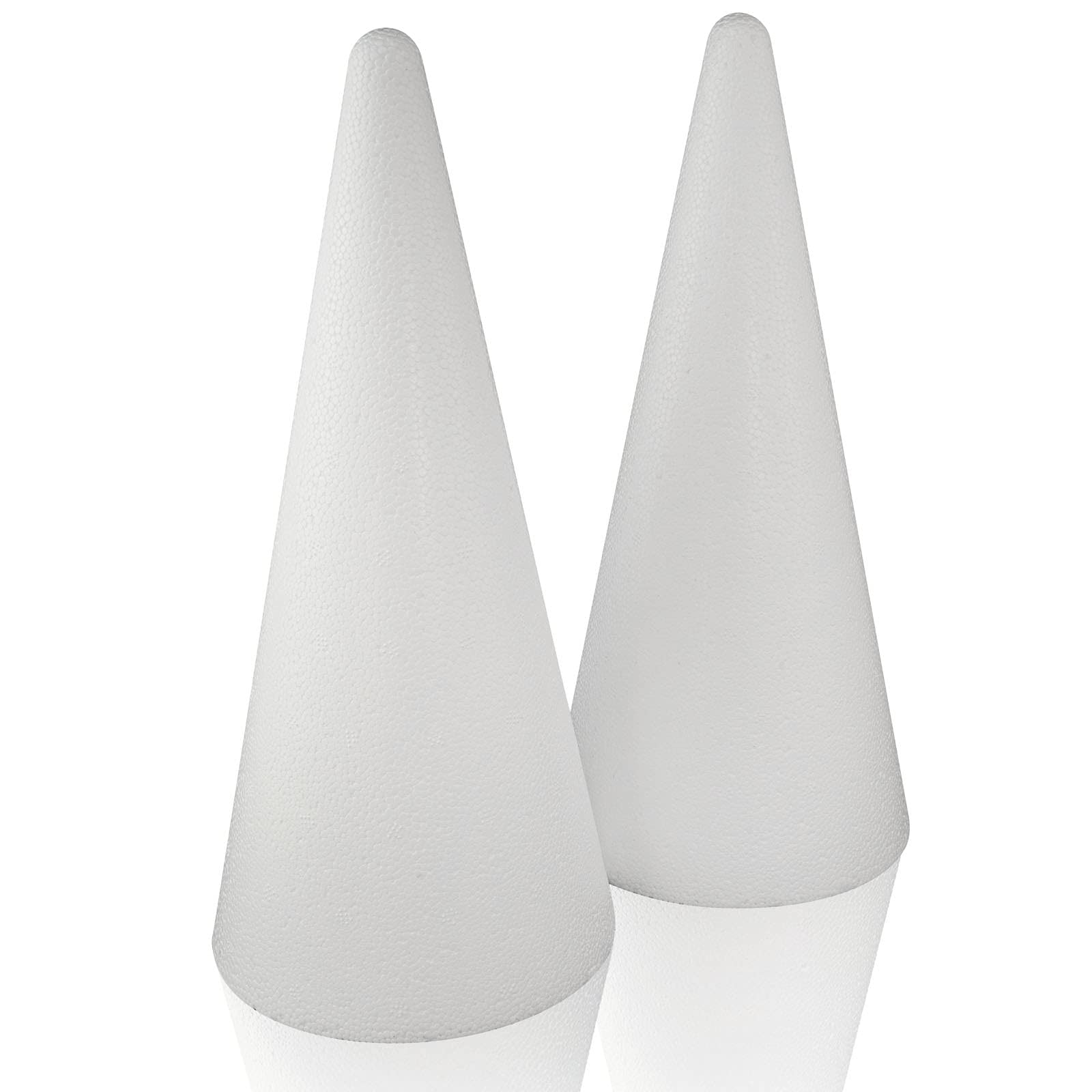 MCE-Commerce Cono di Polistirolo Ø12cm H27cm