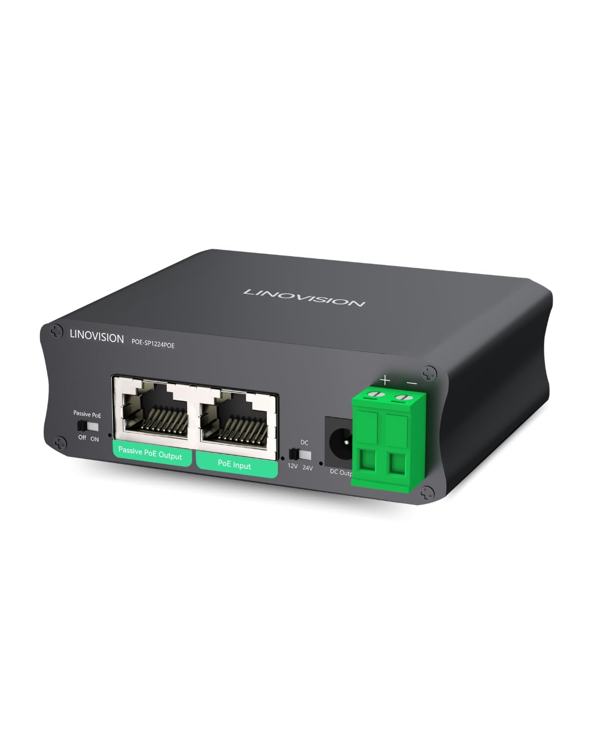 Linovision Industrial Gigabit 30W PoE Splitter