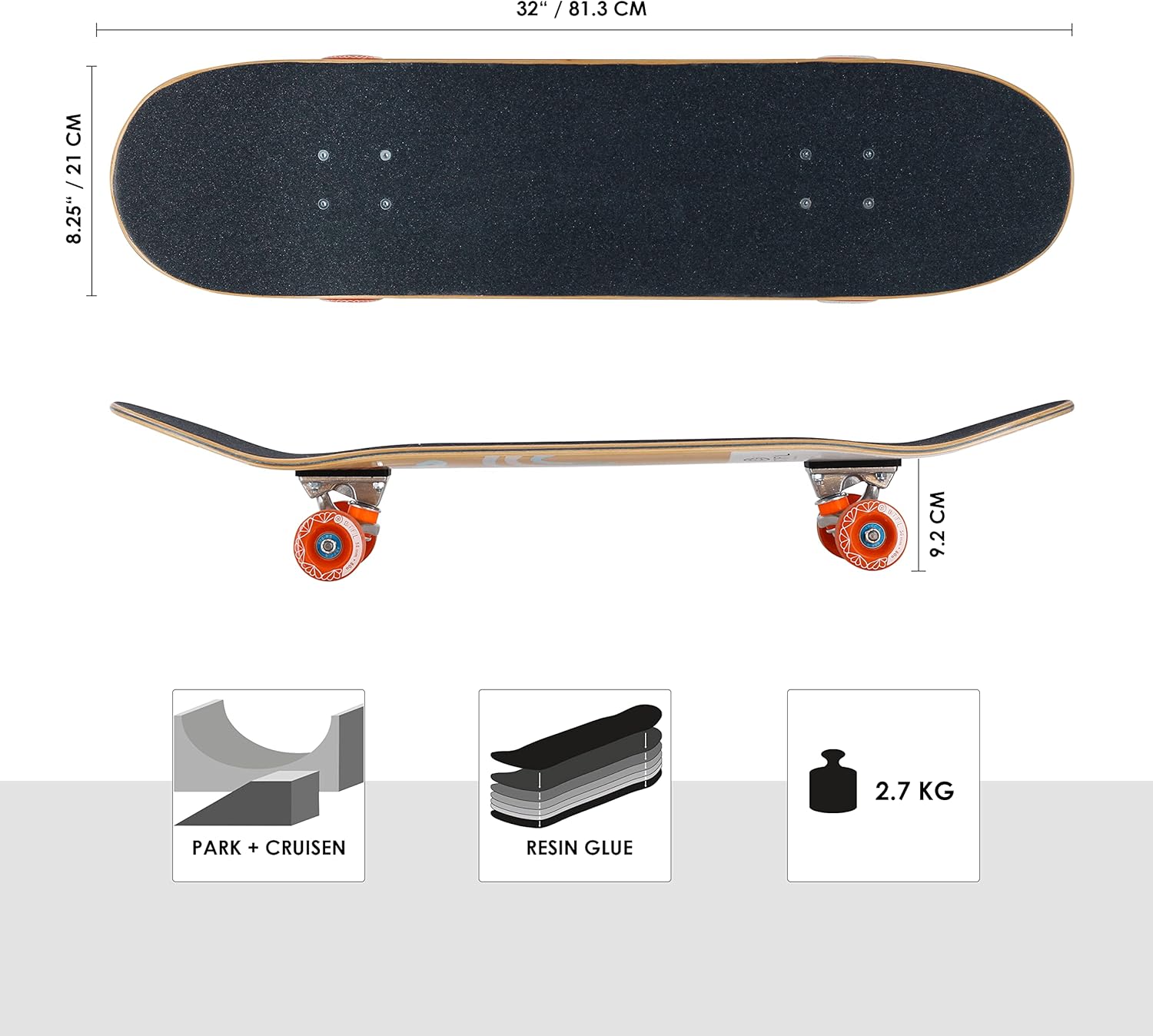BTFL Lilly Skateboard 2022 - immagine 4