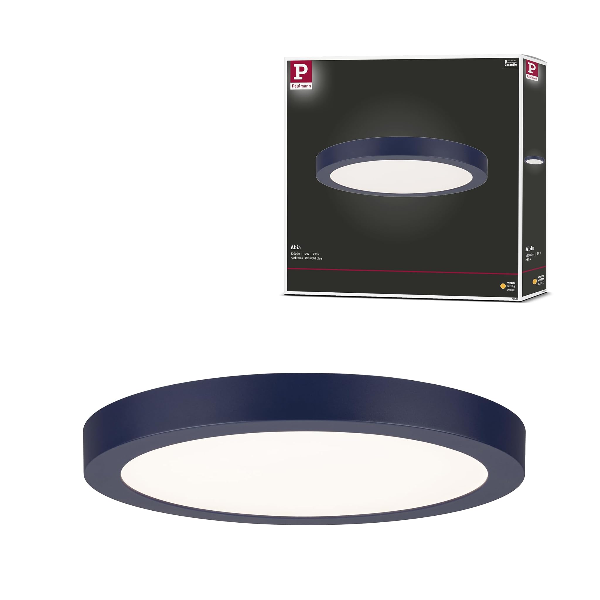 Paulmann 70986 Pannello LED Abia 300mm Bianco Caldo