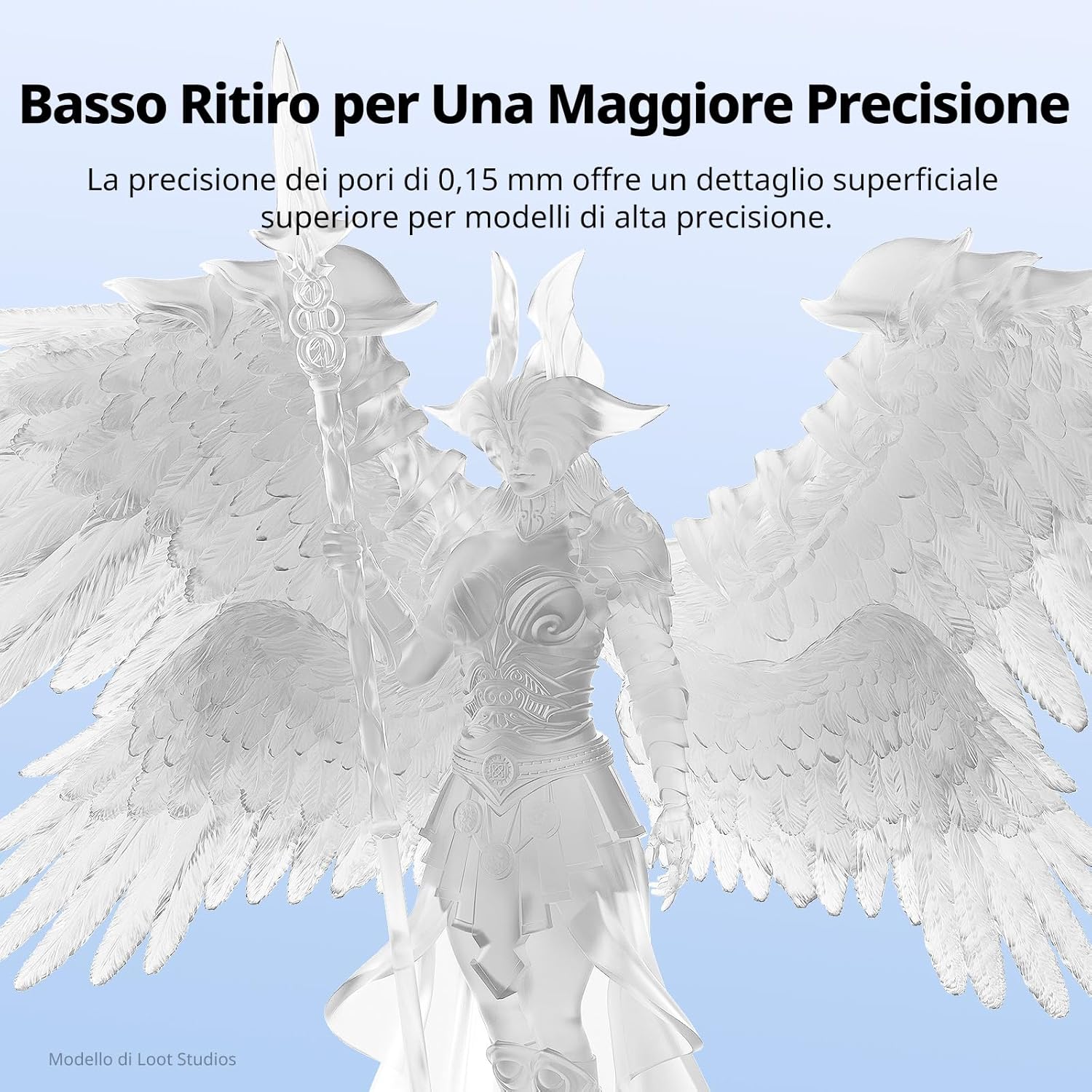 ANYCUBIC Water Washable Resin 2.0 per Stampanti 3D 2KG - immagine 3