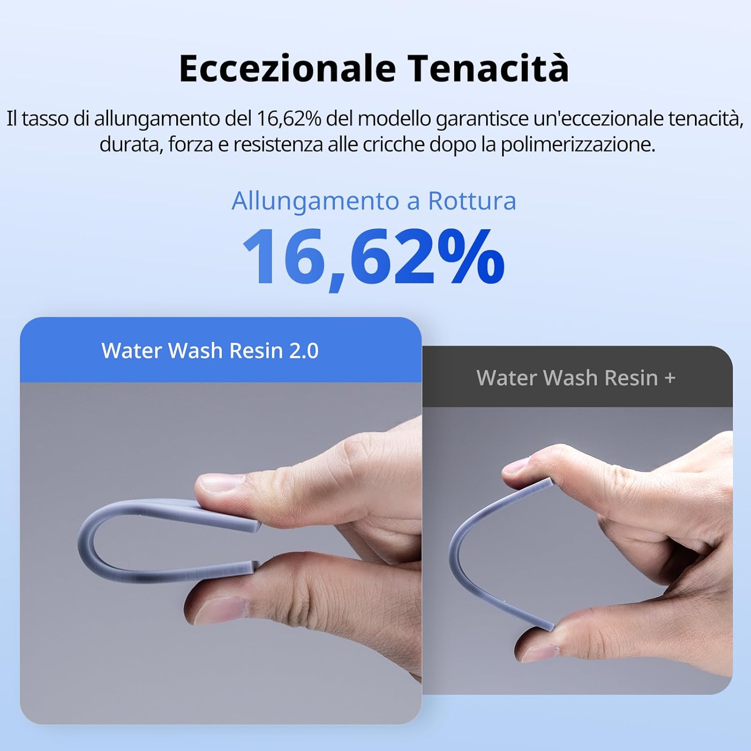 ANYCUBIC Water Washable Resin 2.0 per Stampanti 3D 2KG - immagine 4