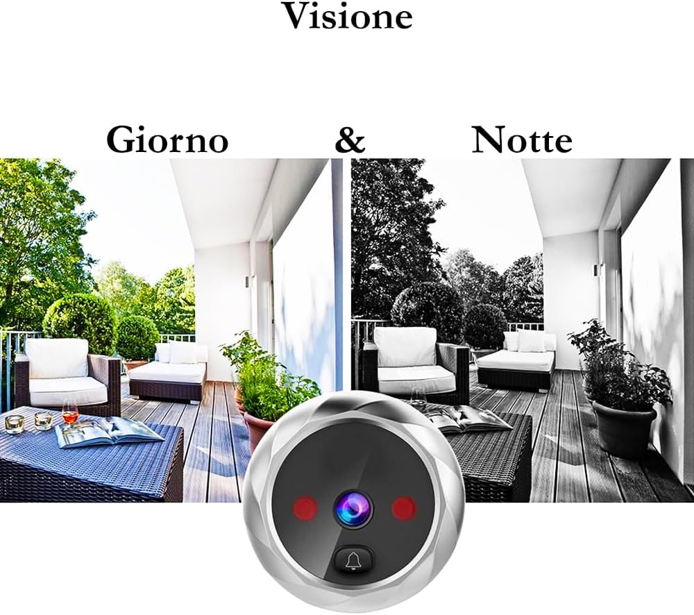 Spioncino Digitale per Porta Blindata 2,8 Pollici - immagine 4