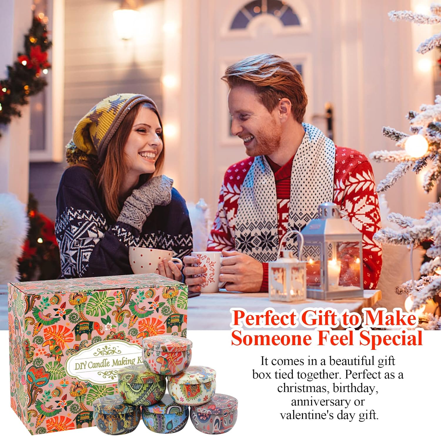 Kit Fai da Te per Candele Profumate con Cera d'Api - immagine 6