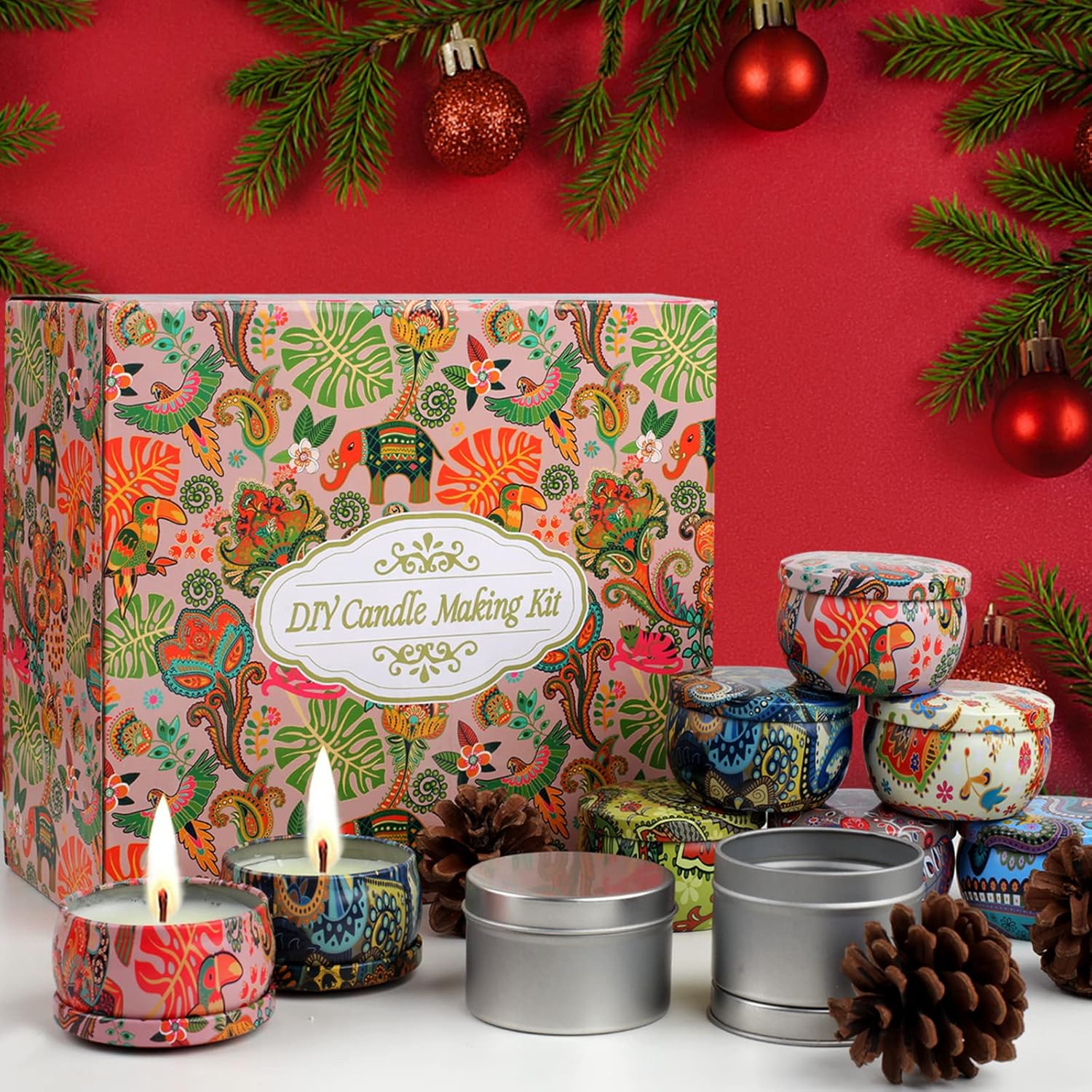 Kit Fai da Te per Candele Profumate con Cera d'Api - immagine 7