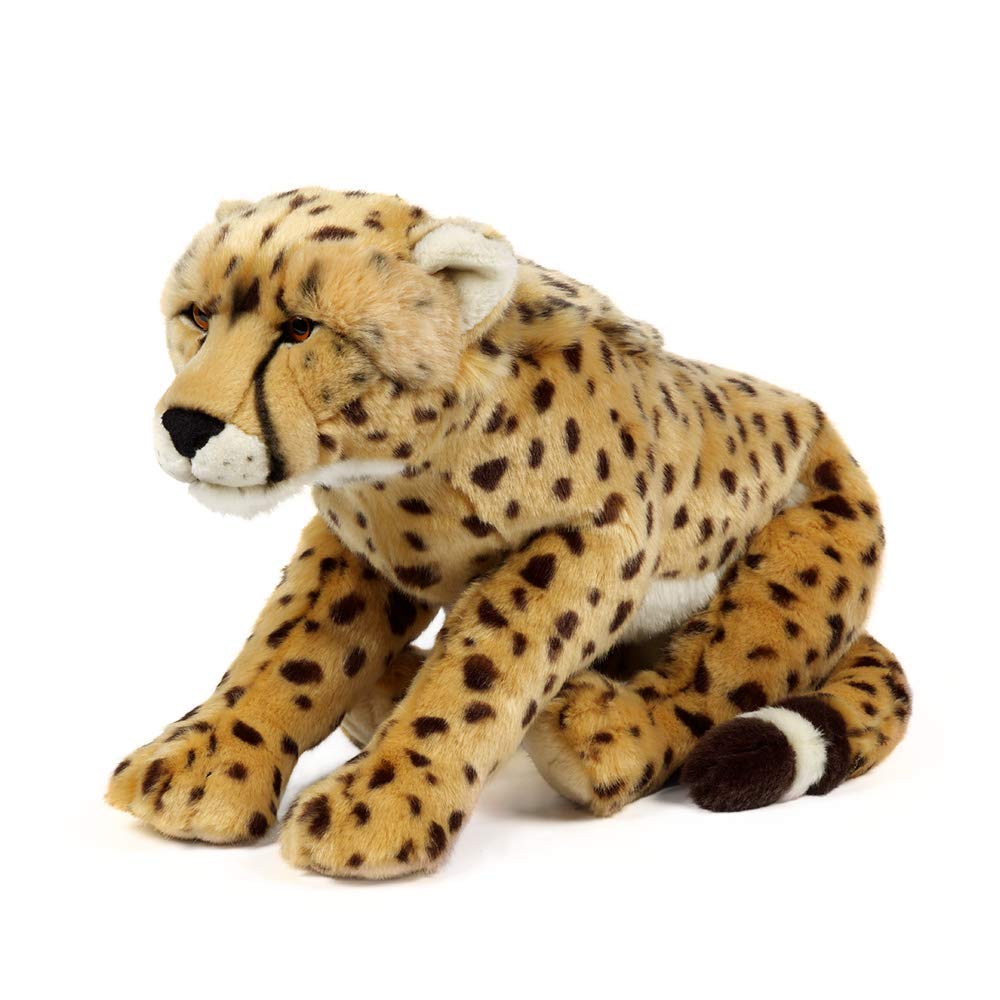 Living Nature - Peluche a forma di ghepardo grande, 45 cm