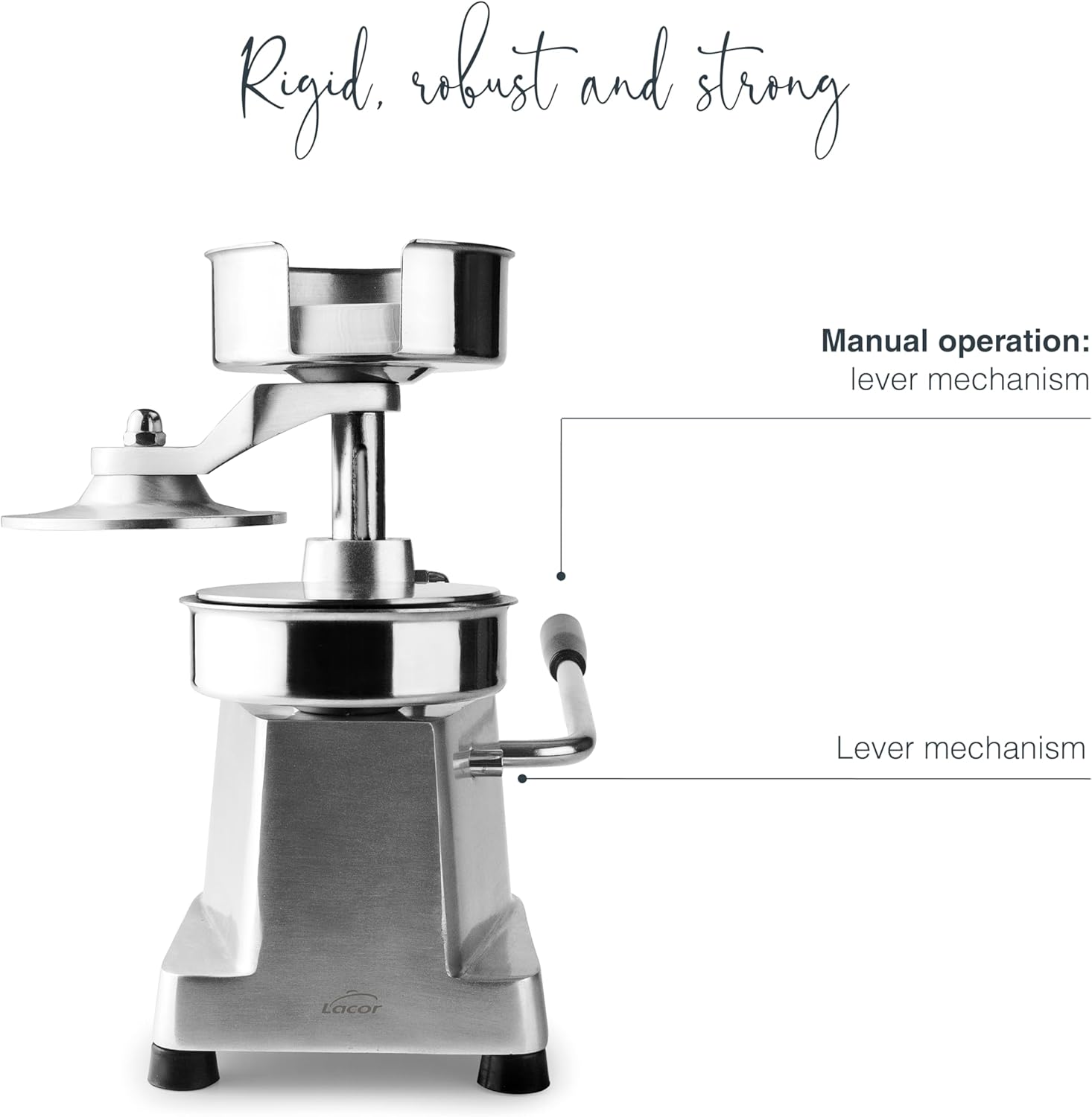 Lacor 60227 - Pressa per Hamburger 13 cm - immagine 4