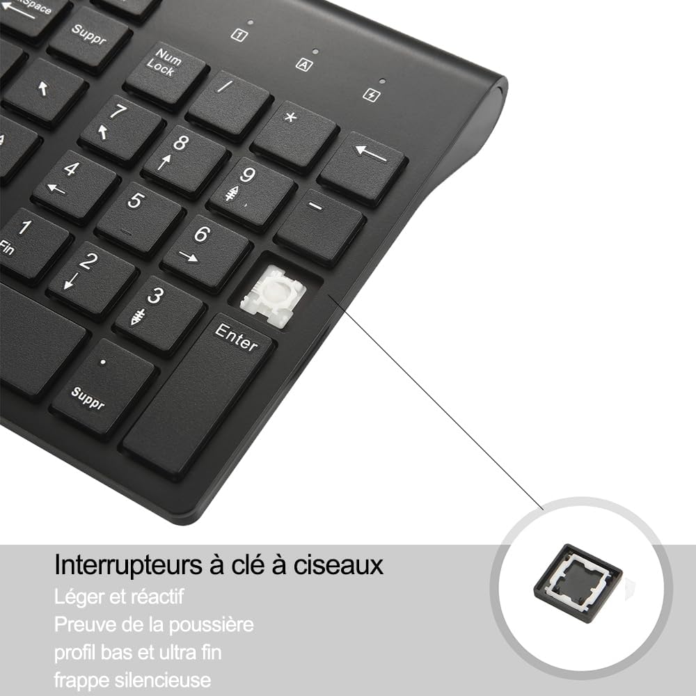 Combinazione Tastiera e Mouse Wireless USB-C Full-Size - immagine 3