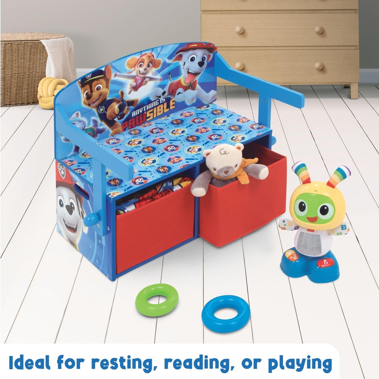 ARDITEX Panca per Giocattoli e Scrivania - immagine 4