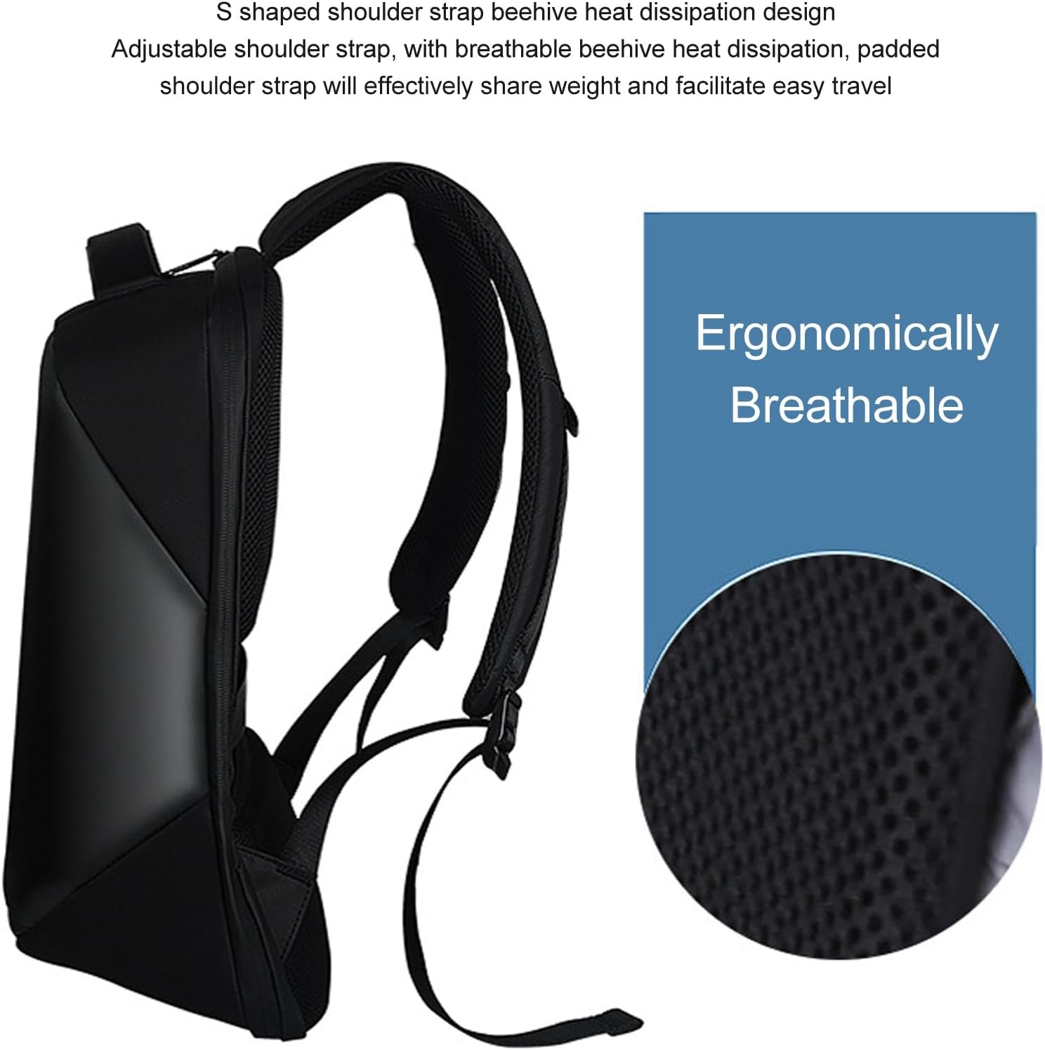 Zaino LED Impermeabile con Display Programmabile - immagine 8