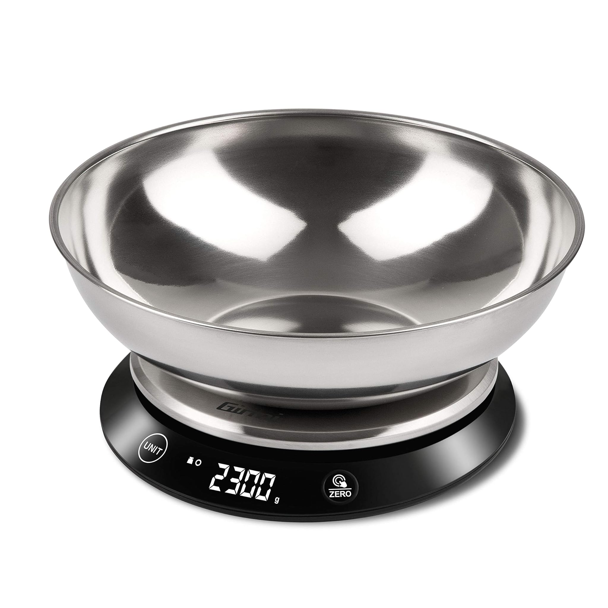 Girmi PS84 Bilancia da Cucina 1L/5Kg, Nero