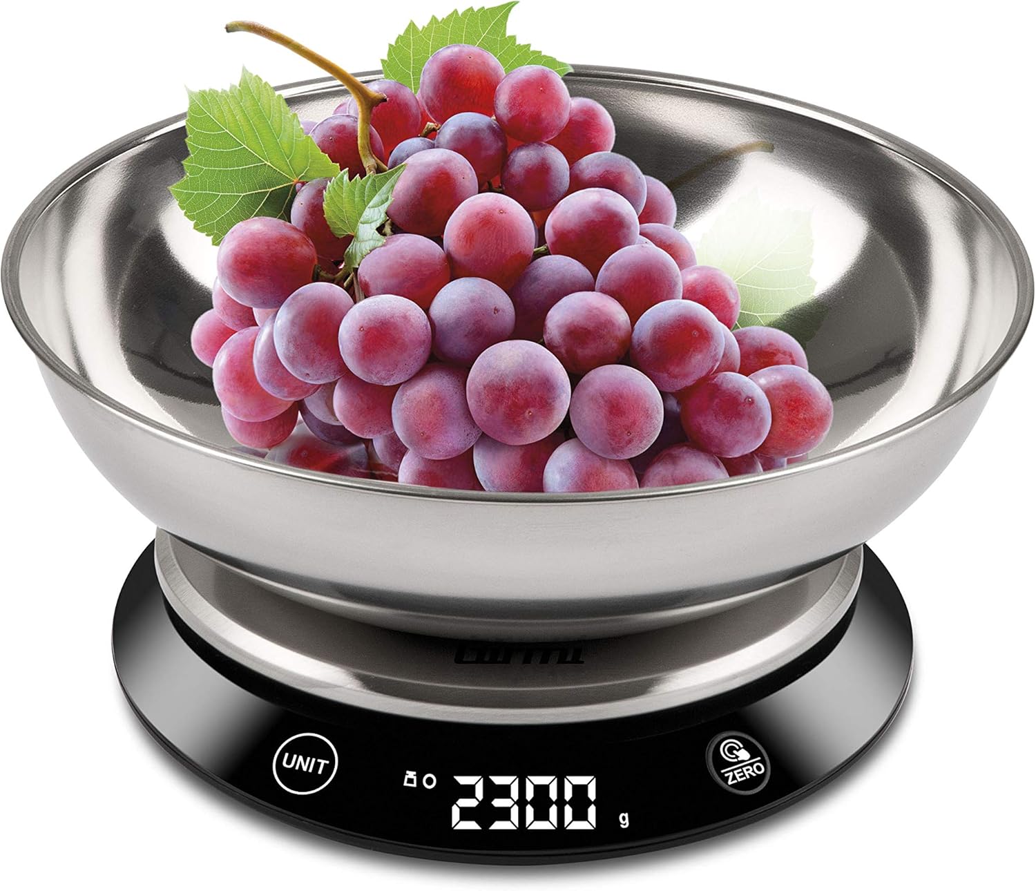 Girmi PS84 Bilancia da Cucina 1L/5Kg, Nero - immagine 2