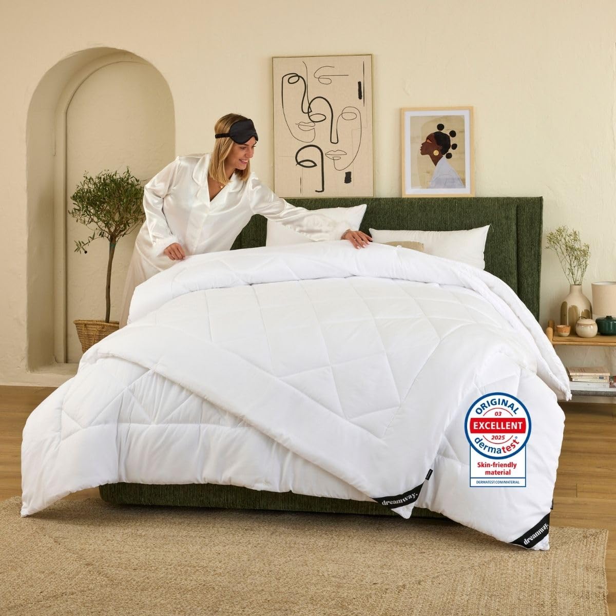 Dreamway Piumino Letto Singolo 4 Stagioni 200x200cm