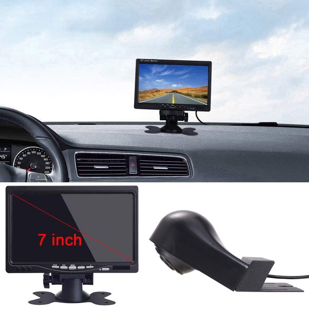 Telecamera Retromarcia + Monitor 7" LCD per Mercedes Benz Viano Vito W639