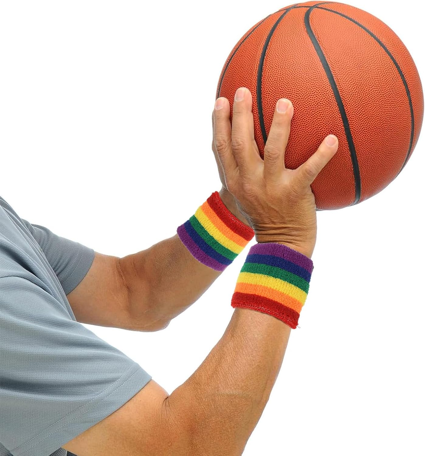 Patikil Fasce da Polso Sportive 24pz, Rosa - immagine 5