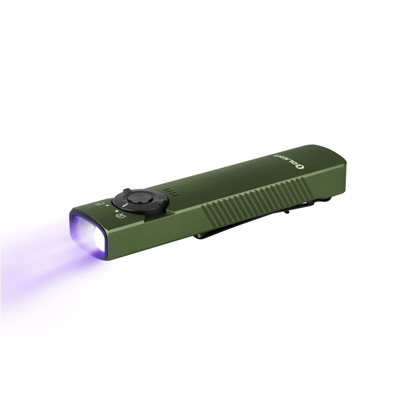 OLIGHT Arkfeld UV Lampada EDC Ricaricabile, Verde CW