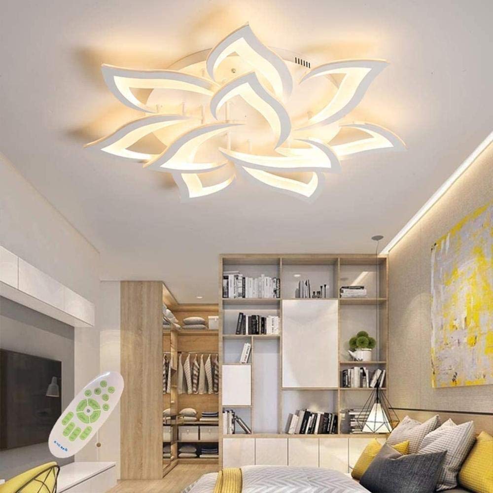 Plafoniera Led Soffitto Moderna Dimmerabile 80W
