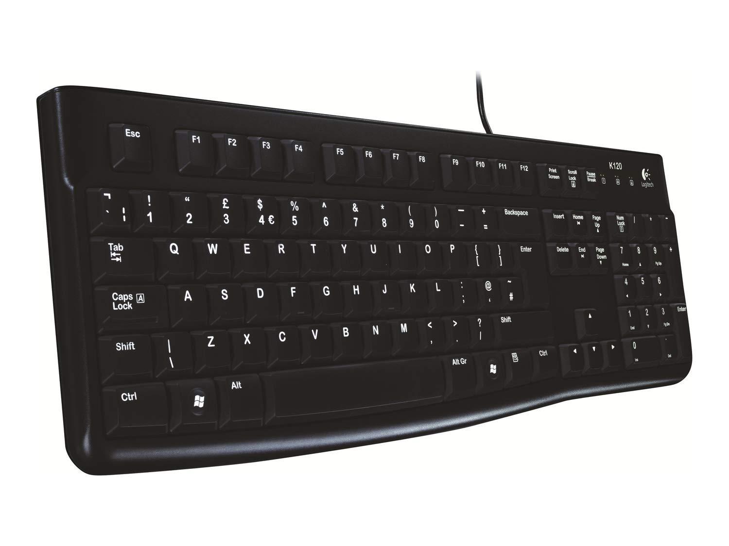 Logitech K120 Tastiera Cablata, Layout Francese Azerty
