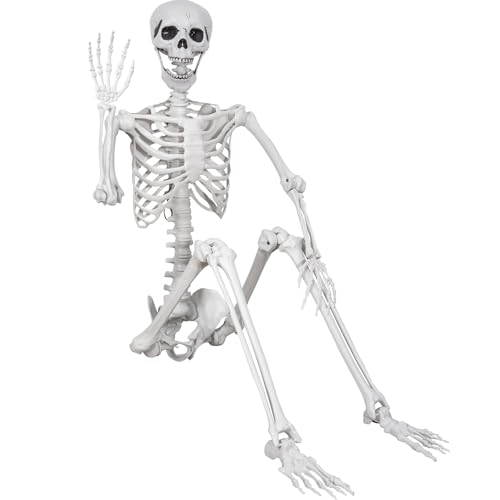 Scheletro a grandezza naturale per Halloween 180 cm