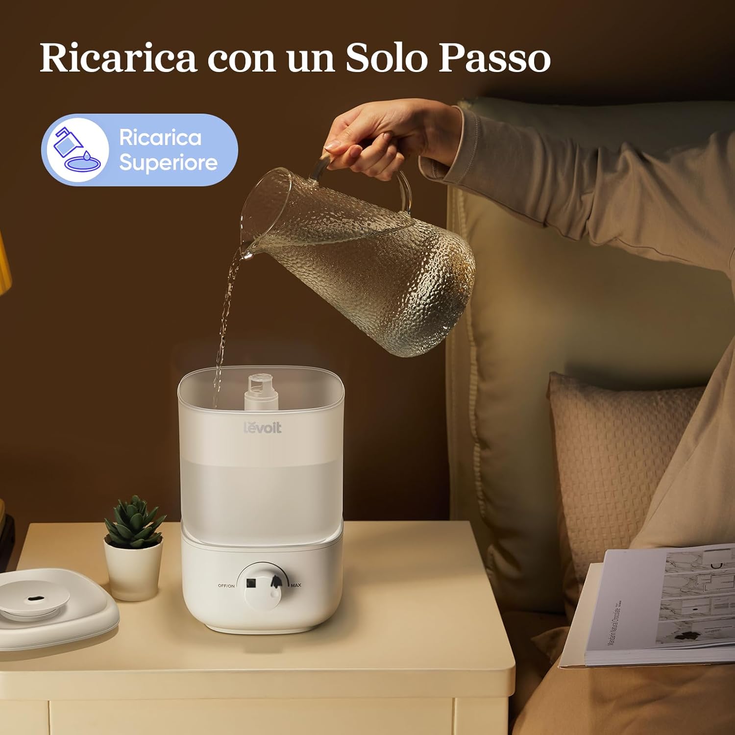 Levoit Umidificatore Ambiente Bambini 2,5L/25h - immagine 6