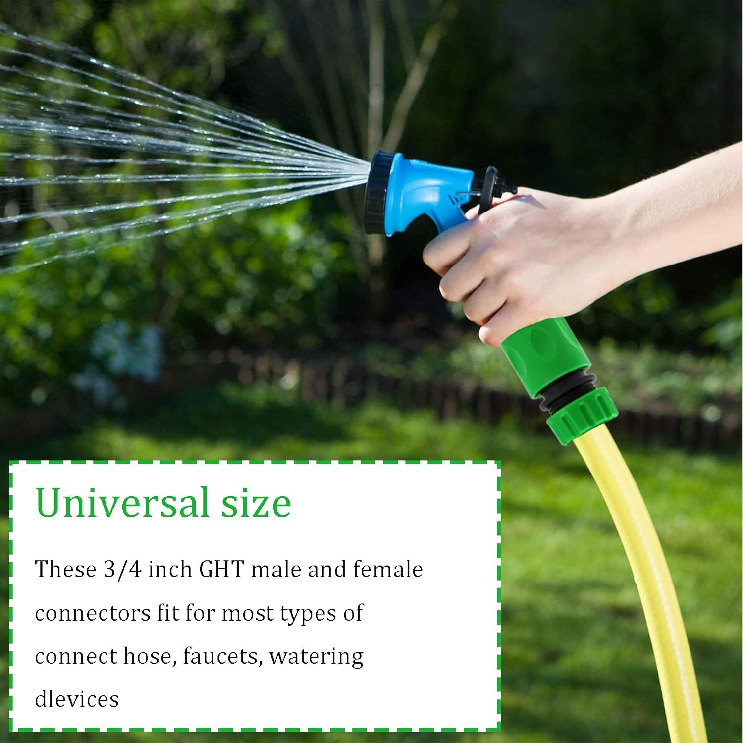 Connettore per Rubinetto da Giardino, Kit 10 Pezzi - immagine 7