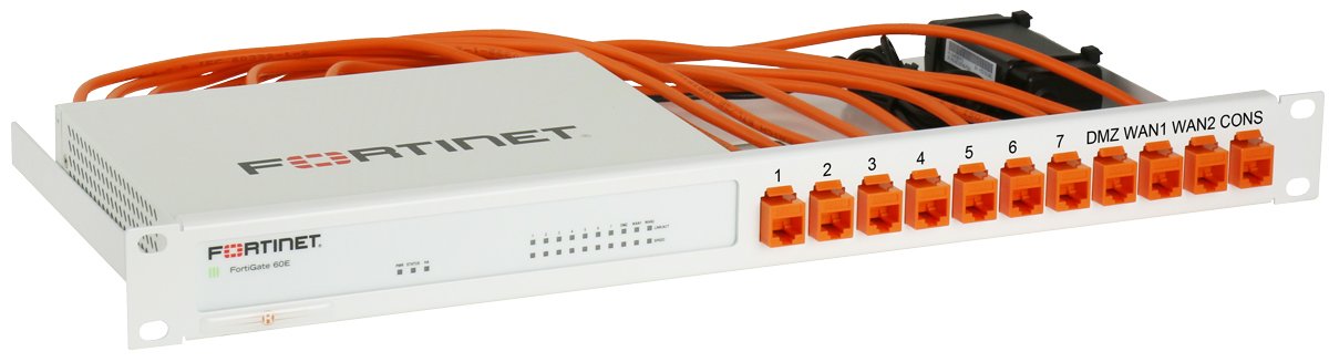 Rackmount.IT Kit for FortiGate 60E / 61E shielded/industrial (RM-FR-T10i)