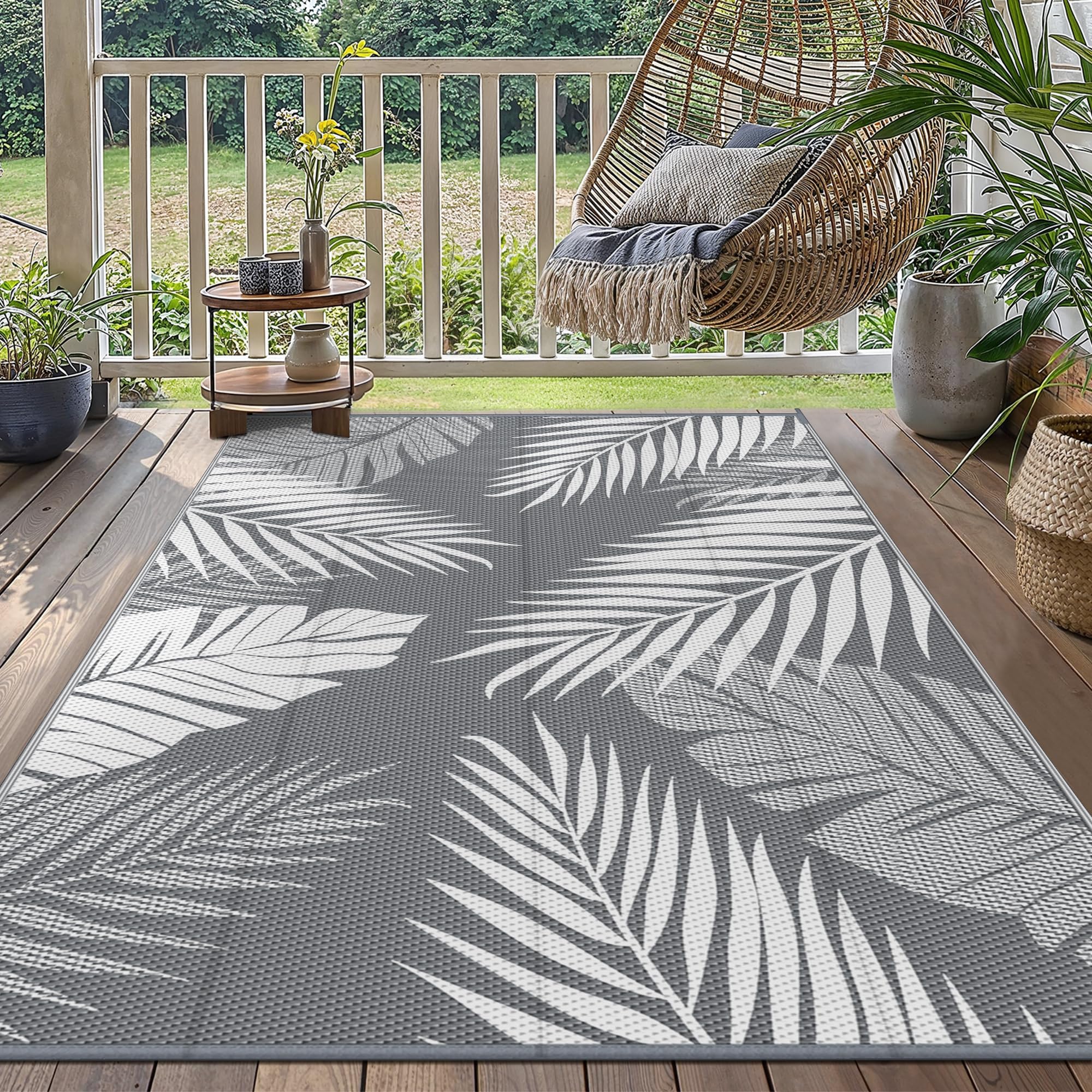 Genimo Tappeto Esterno Antipioggia Reversibile 180x275cm