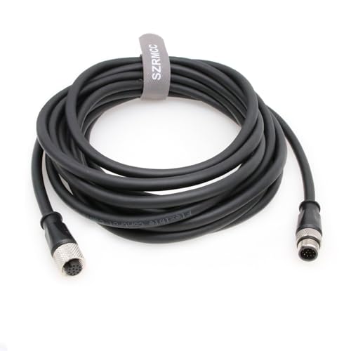 Szrmcc Cavo Sensore M12 A Code 12 Pin Maschio-Femmina (15m)