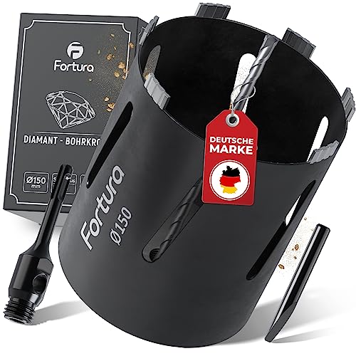 Punta a Corona Diamantata SDS Plus Ø 42-162mm