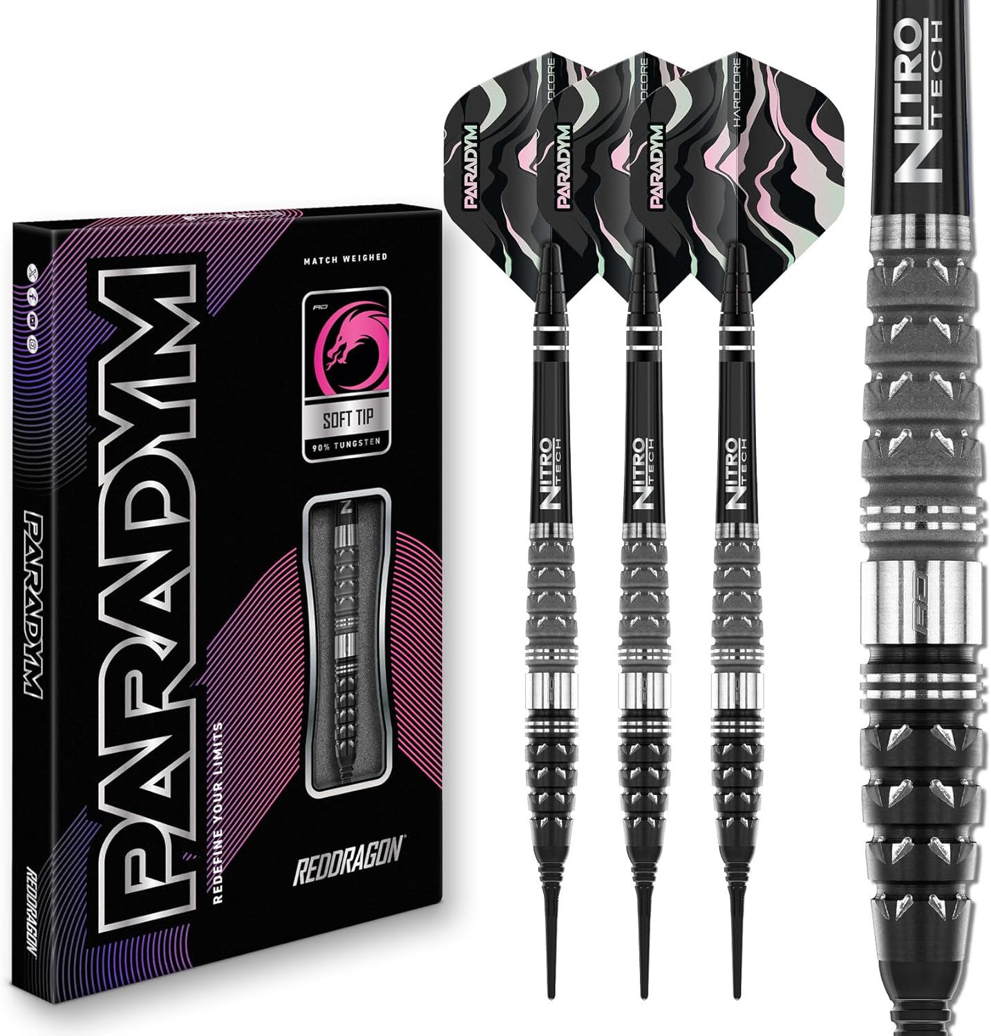 RED DRAGON Darts Paradym Serie - 90% Tungsteno - immagine 1