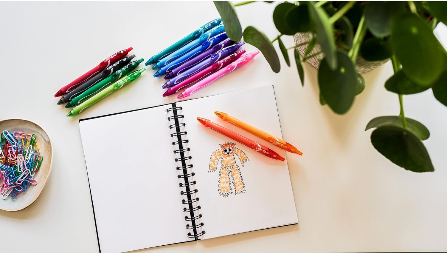 Bic Intensity Quick Dry - Penne Gel 0,7mm, 13 Unità - immagine 3