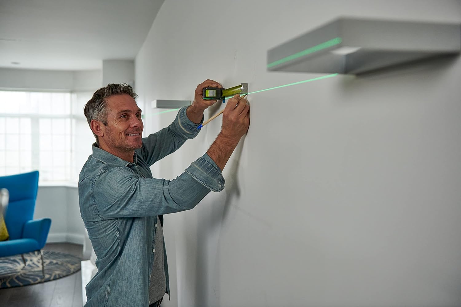 Ryobi RB360GLL - Livella Laser Verde 360° ONE+ - immagine 5