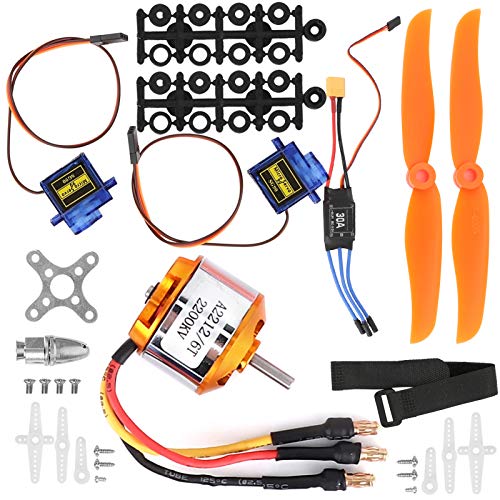 Evgatsauto Motore Brushless ESC 2212 KV2200 XT60
