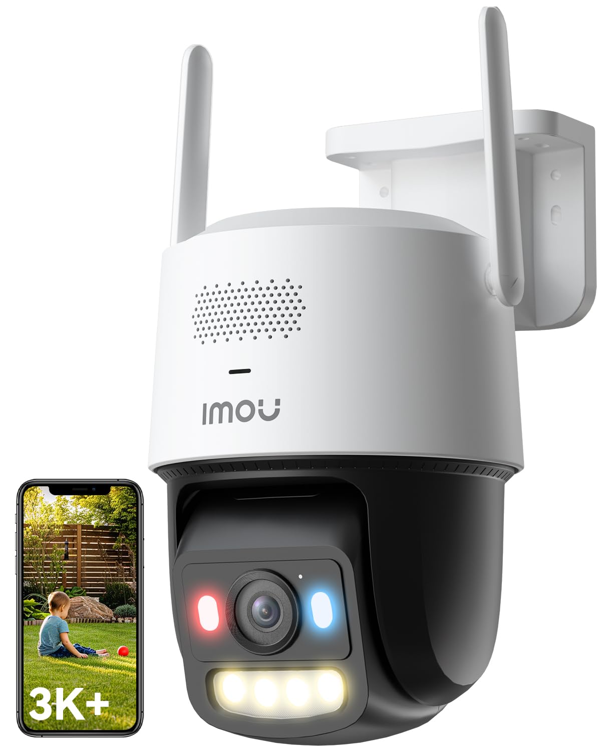 Imou 3K PoE Telecamera Wi-Fi Esterno 2.4/5Ghz