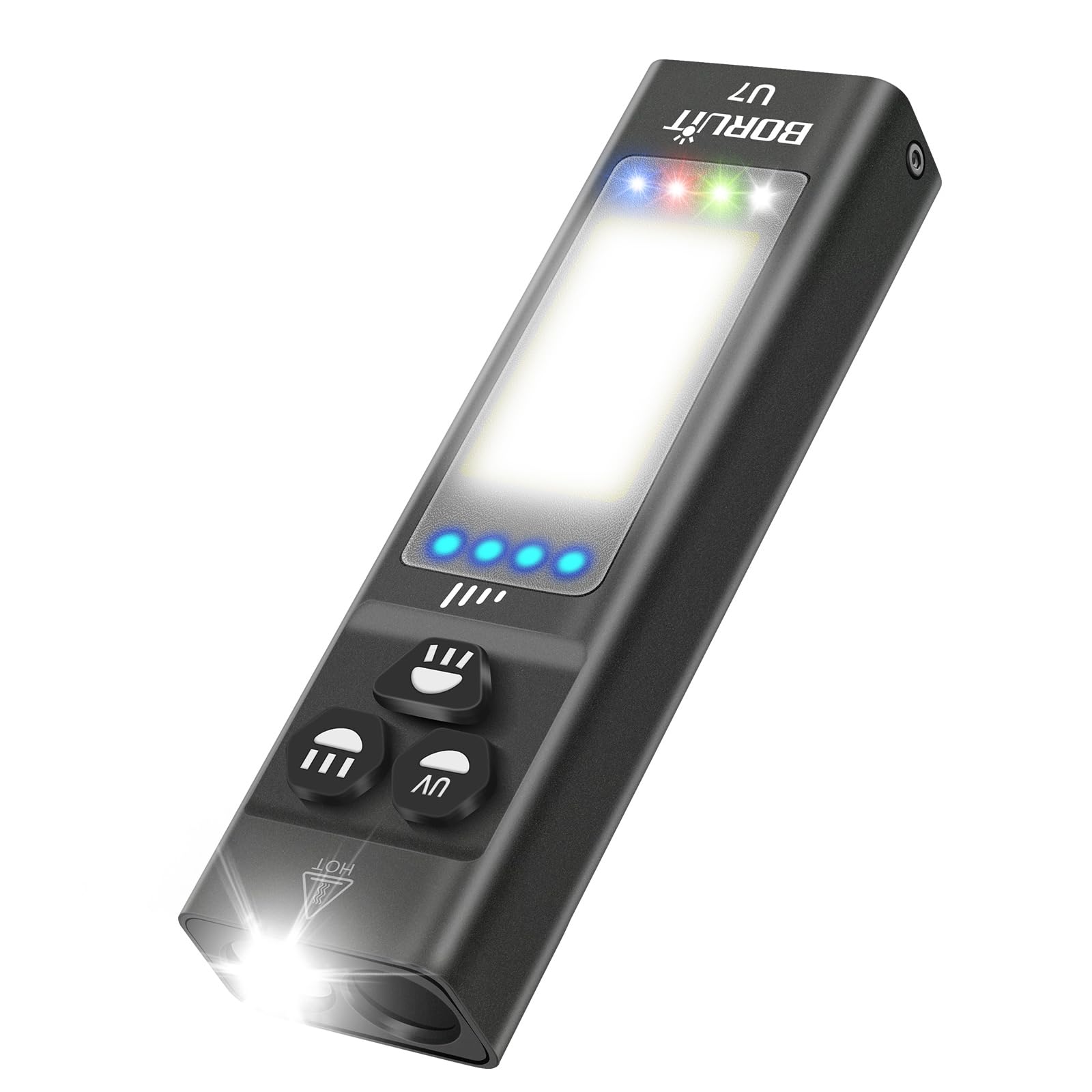 Boruit U7 Torcia LED Potente Professionale 1100 Lumen