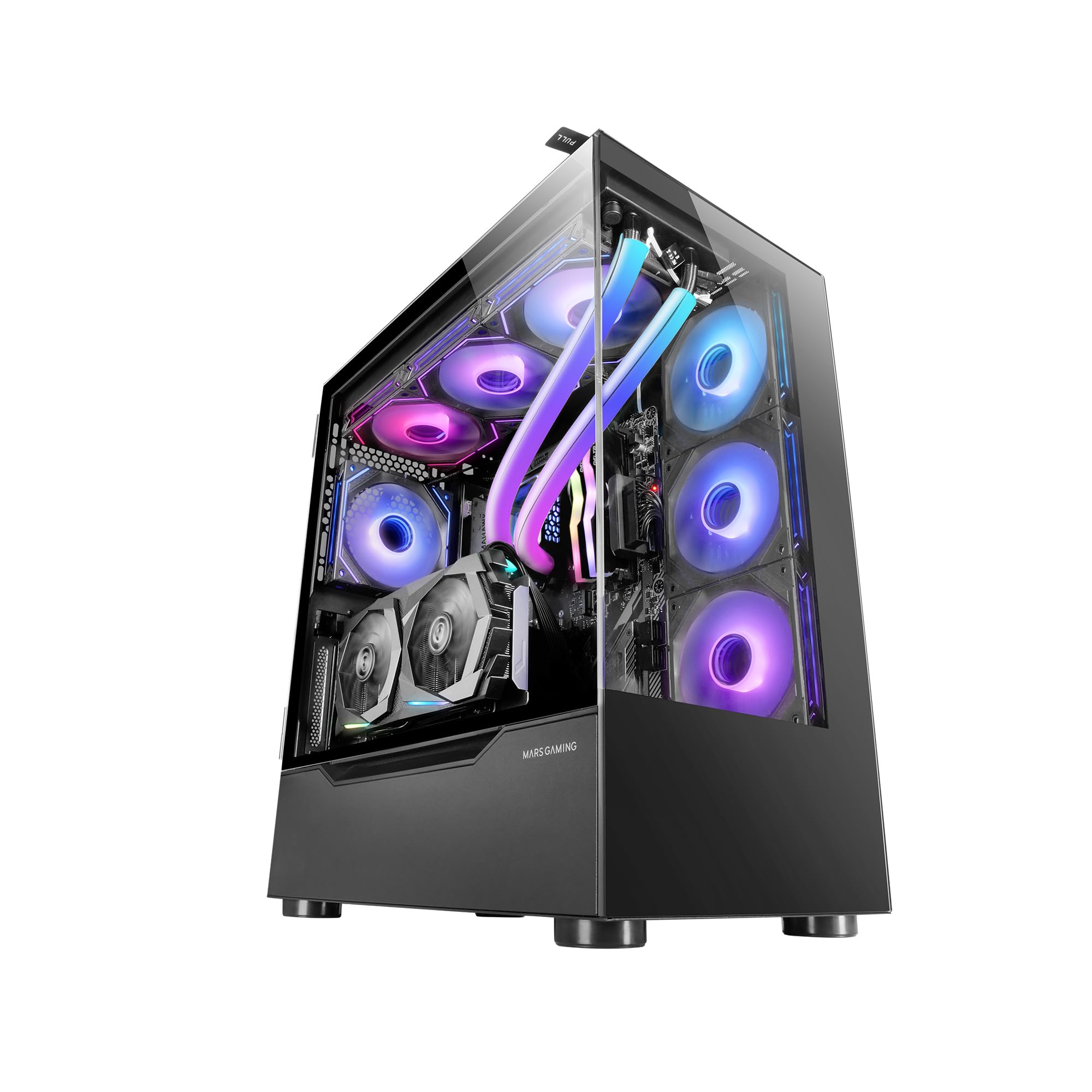 Mars Gaming MC-ULT - Case Gaming Custom XXL E-ATX, Nero