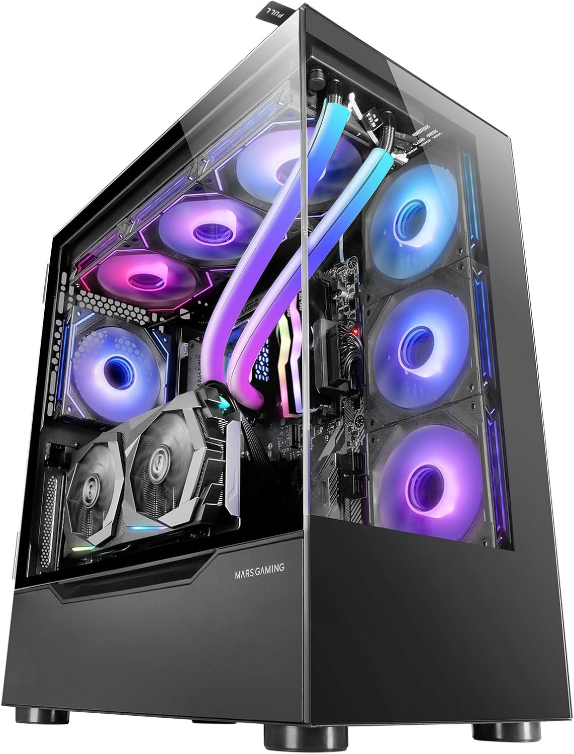 Mars Gaming MC-ULT - Case Gaming Custom XXL E-ATX, Nero - immagine 1