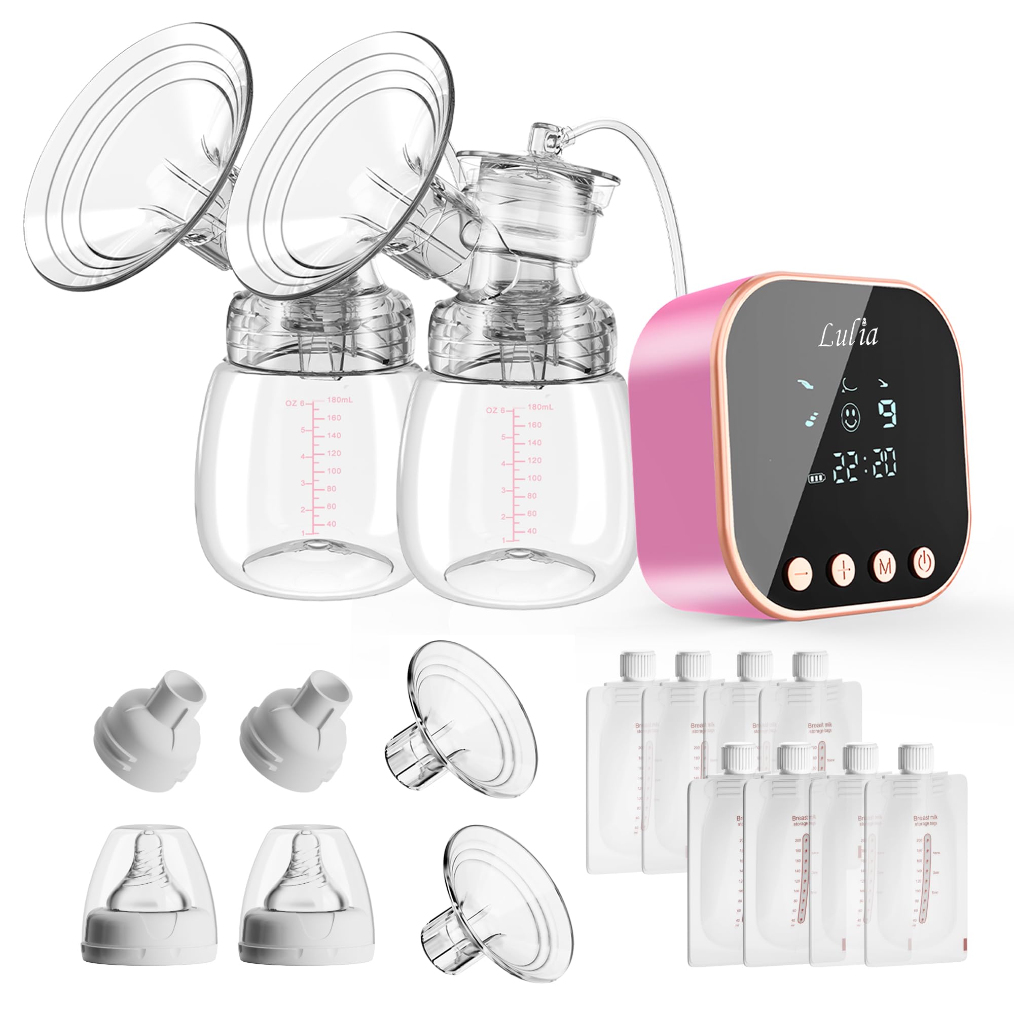 Pompa Elettrica per Latte Doppio Ricaricabile