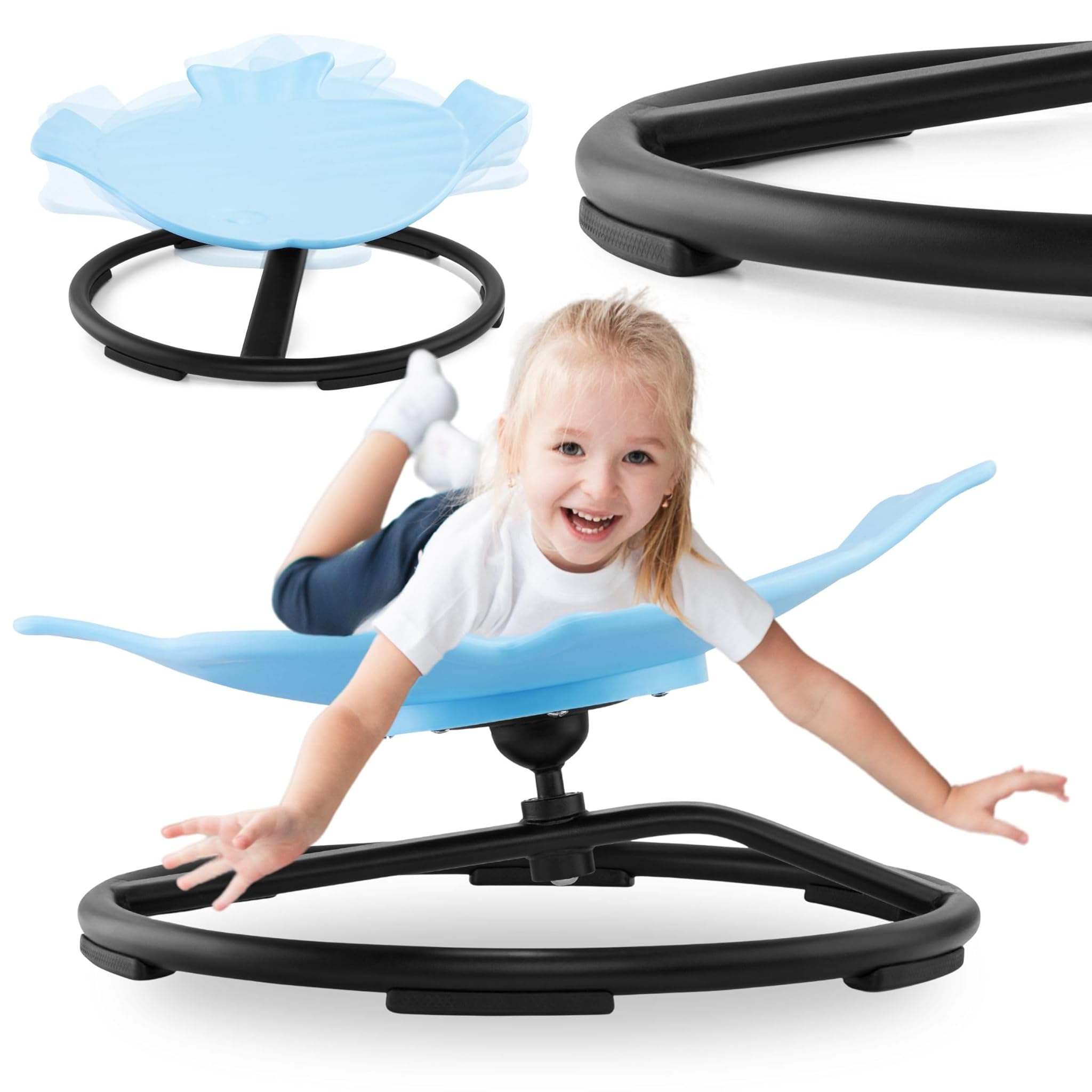 Mamabrum Mini Giostra per Bambini Pesce - Blu