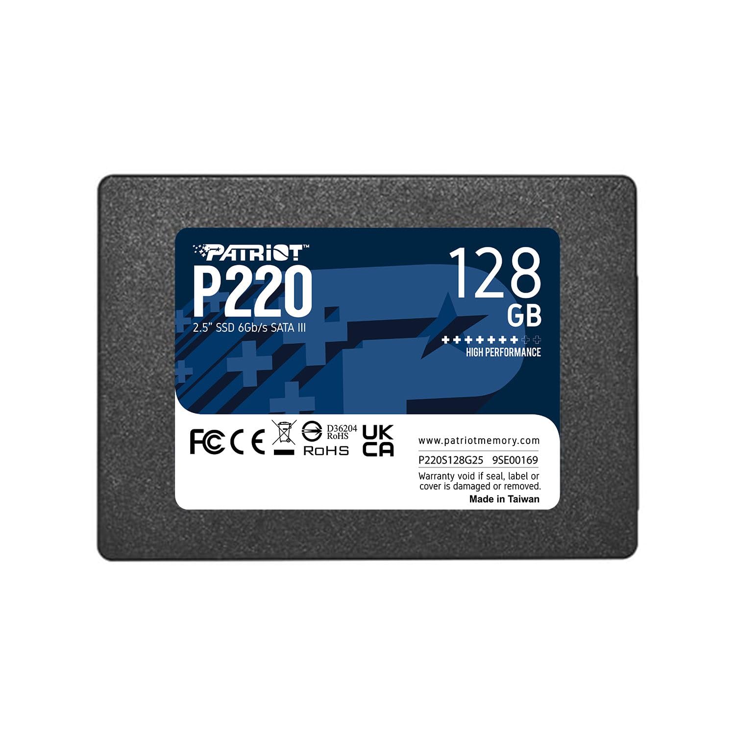 SSD Unità a Stato Solido SATA 3 2.5" Interno Patriot P220 128GB