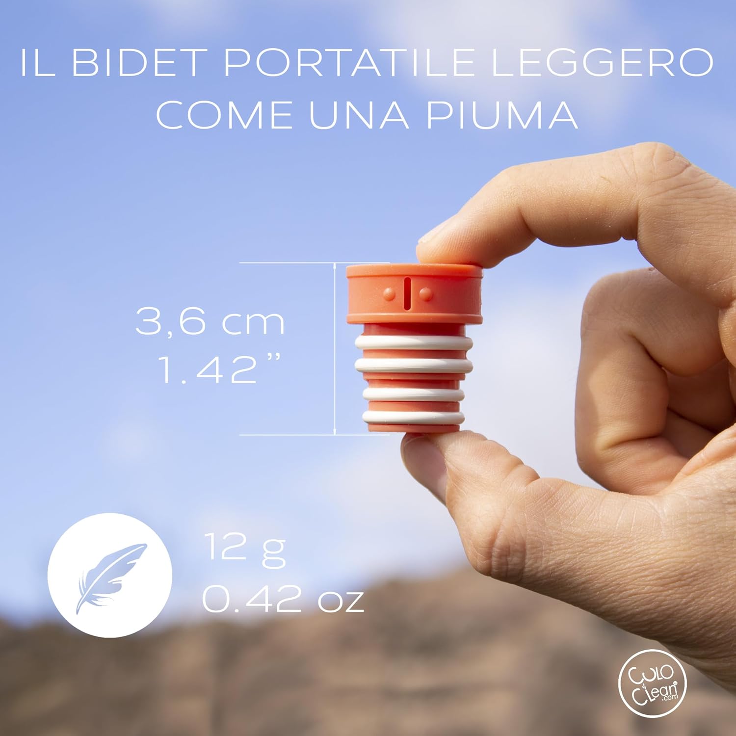 CuloClean Bidet Portatile da Viaggio (12 pz) - immagine 4
