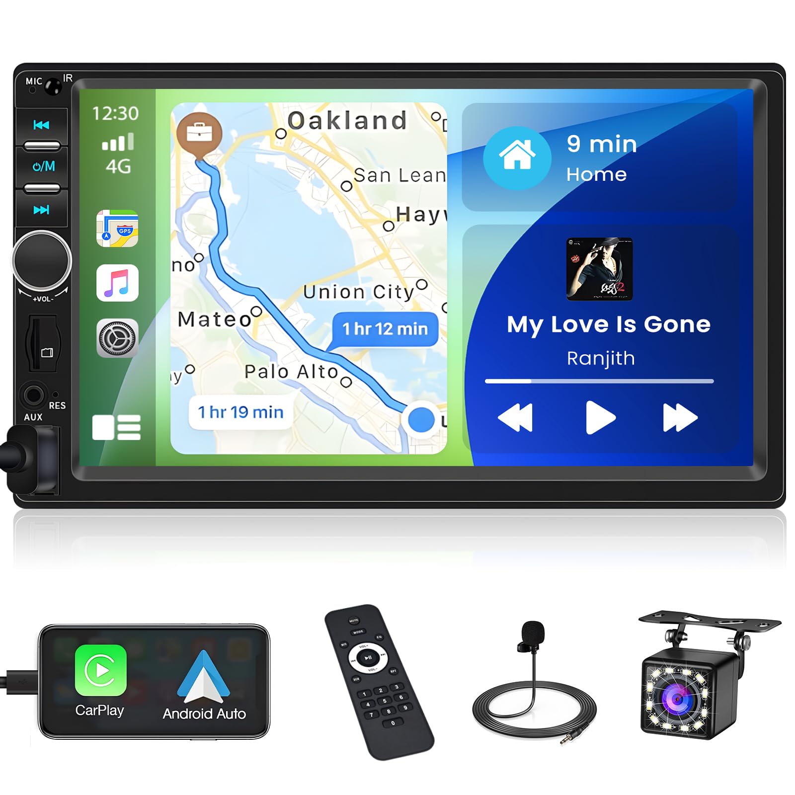 Inefala Autoradio 7 Pollici con Carplay e Android Auto