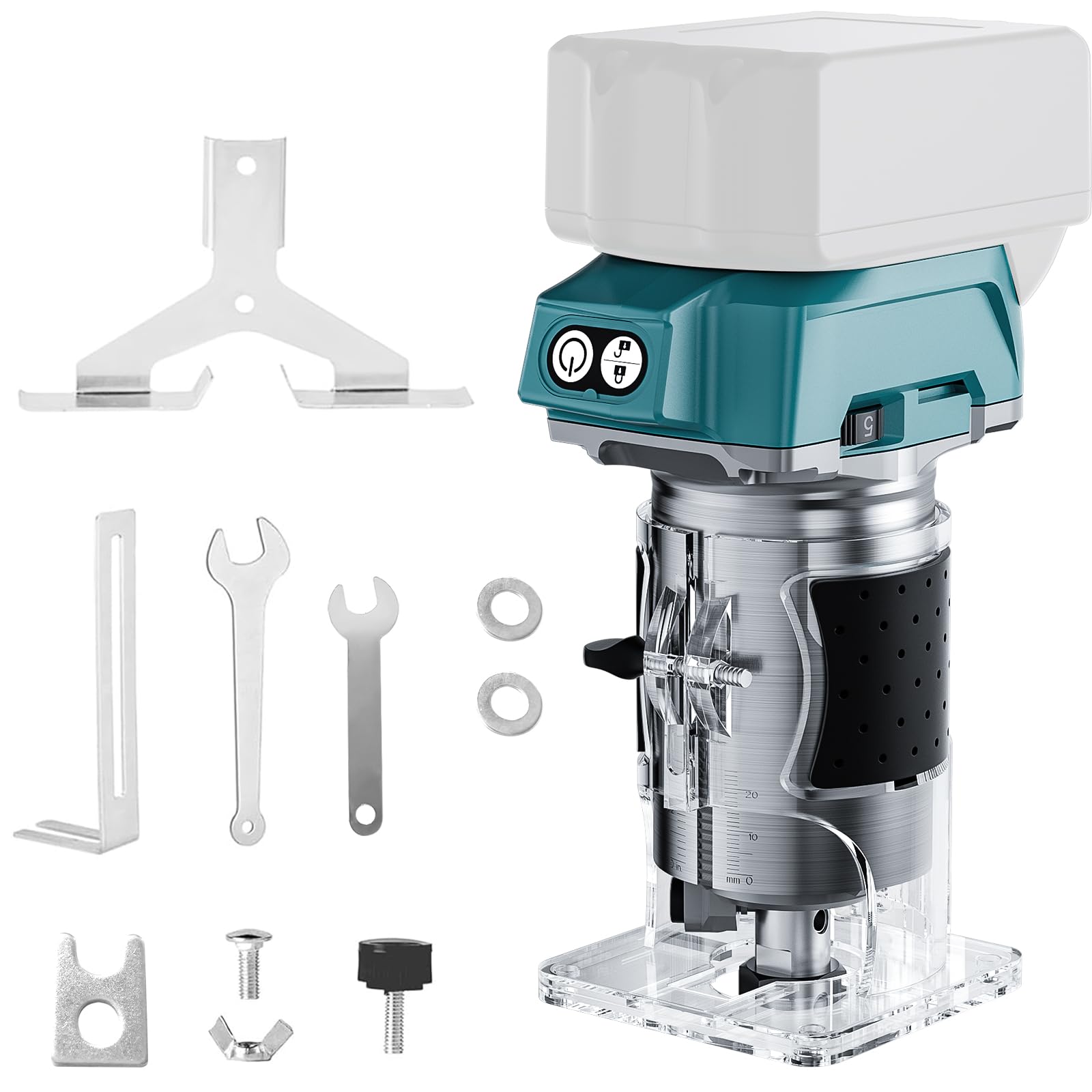 Fresatrice per Legno 800W 30.000 Giri/min