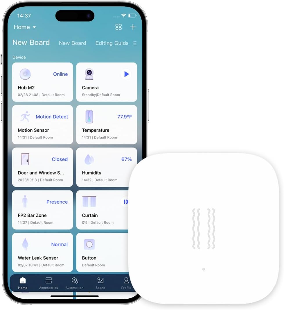 Aqara Sensore di Vibrazione Zigbee per Allarme - immagine 1