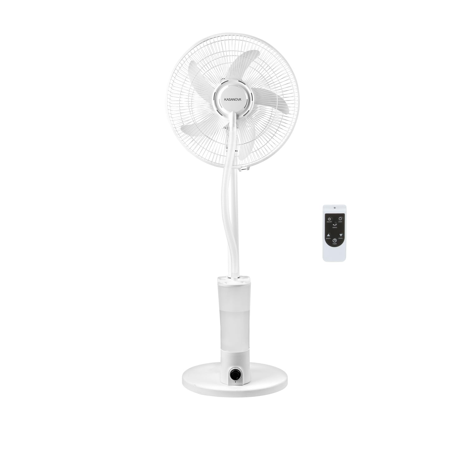 KASANOVA Ventilatore Senza Fili con nebulizzatore Combi