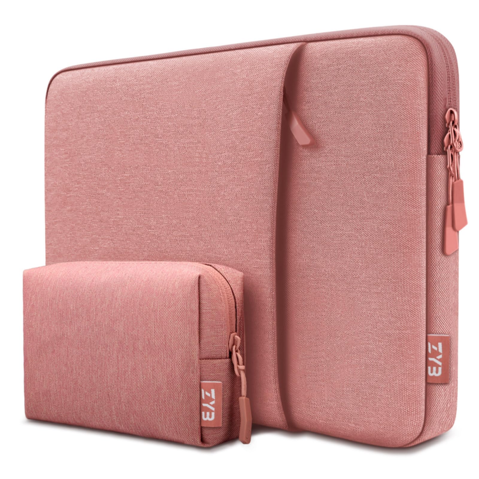 Zyb Custodia PC 15-15,6 Pollici Portatile, Rosa