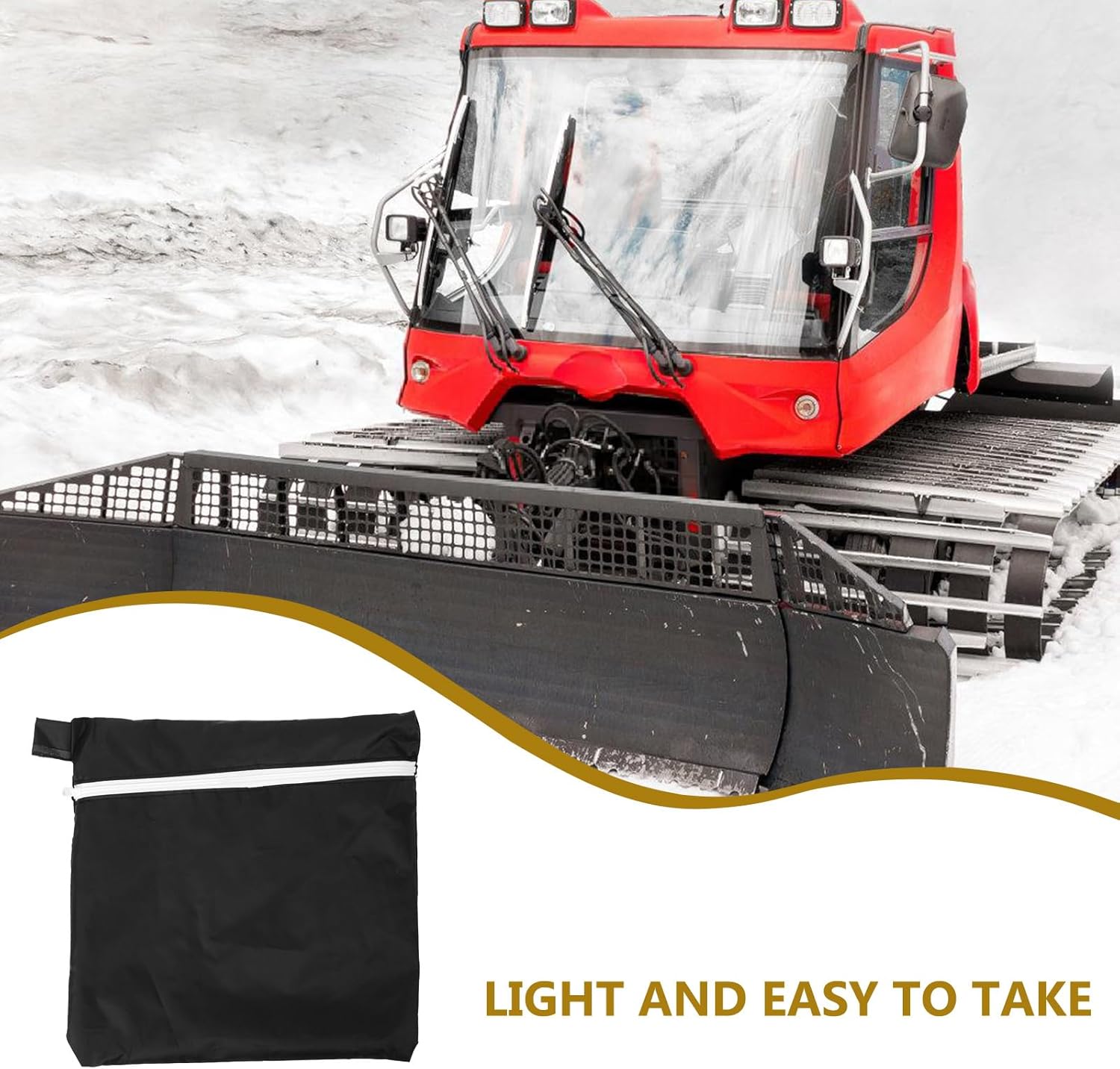 Yardwe Copertura Spazzaneve per Auto e Trattore - immagine 5